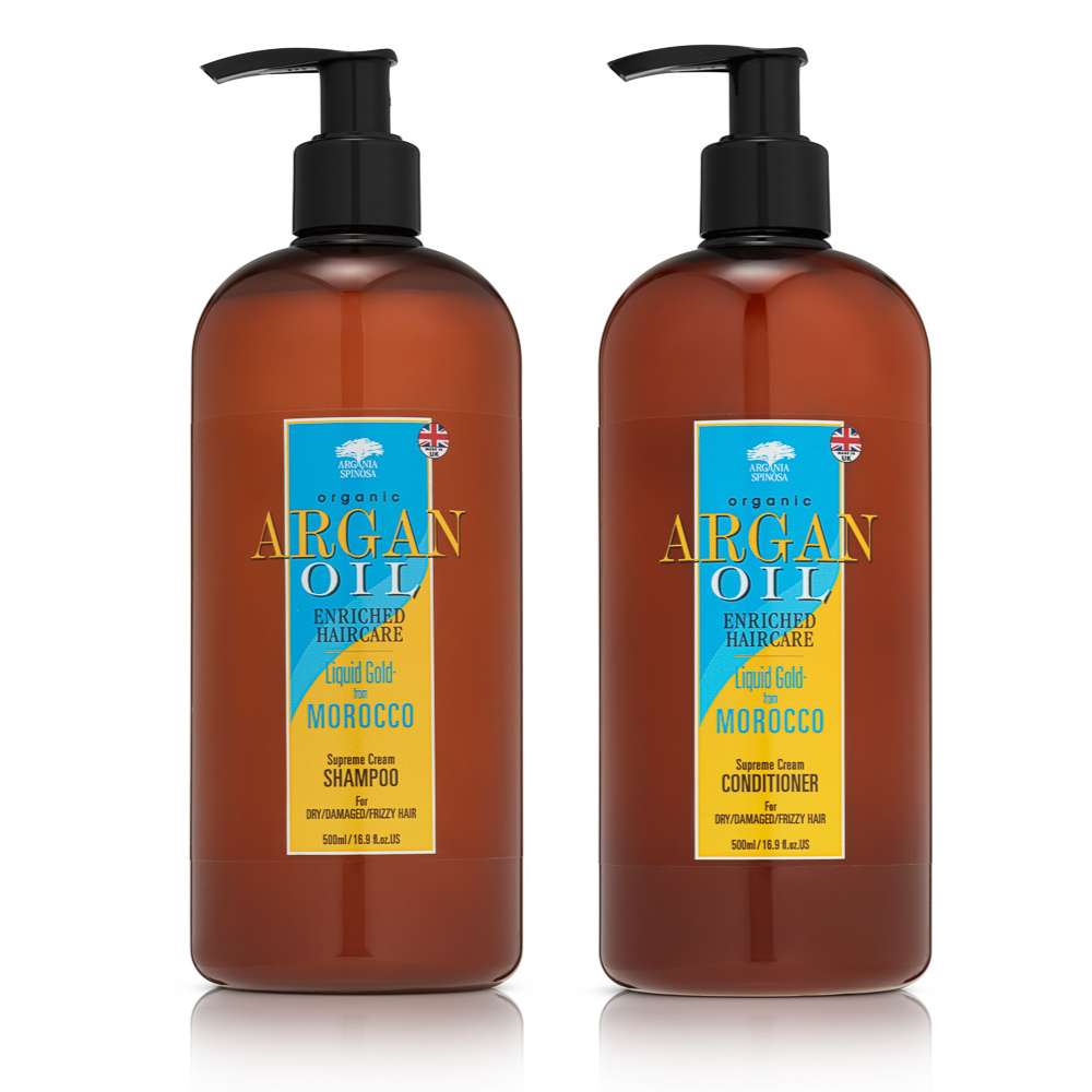 Argania Spinosa SHAMPOO & CONDITIONER 500ml DUO OFFER